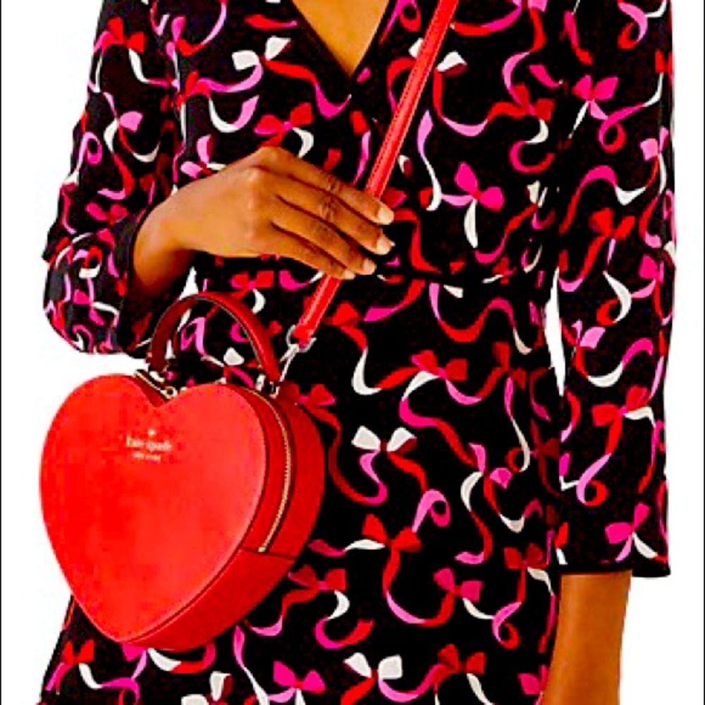 Kate Spade Heart Shaped Crossbody bag